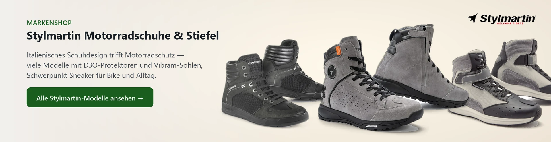 Stylmartin Motorradschuhe & Stiefel – Produktauswahl im Markenshop
