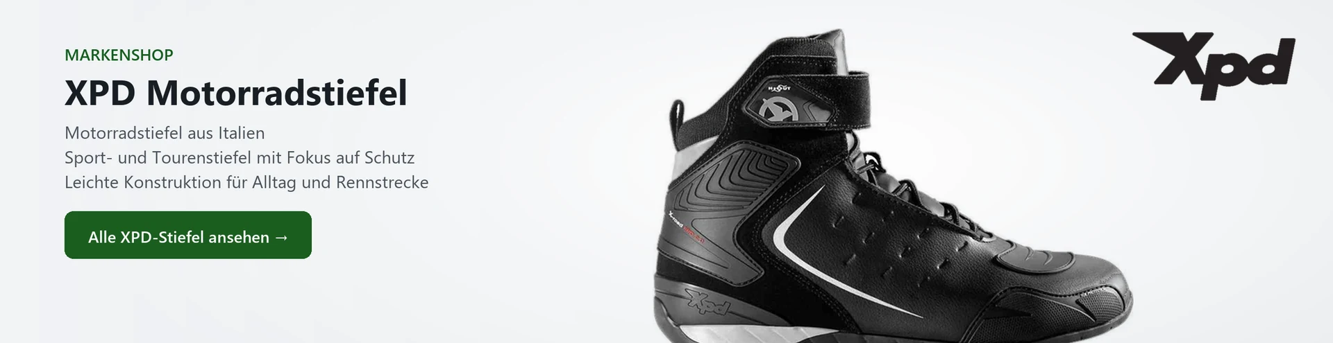 XPD Motorradstiefel – Produktauswahl im Markenshop