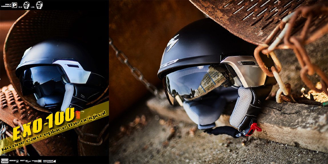 Scorpion EXO-100 Jethelme Scorpion EXO-100 Jethelme