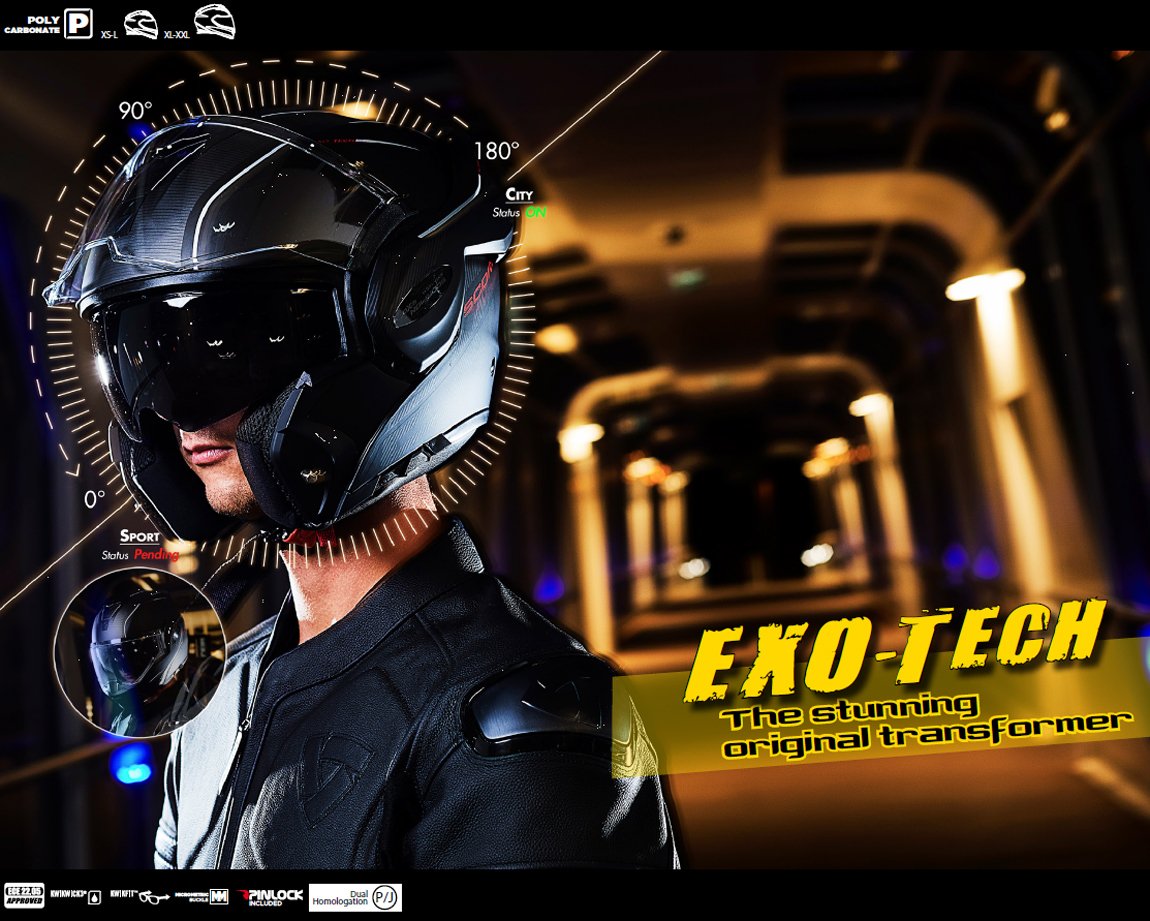Scorpion EXO-TECH Klapphelme Scorpion EXO-TECH Klapphelme
