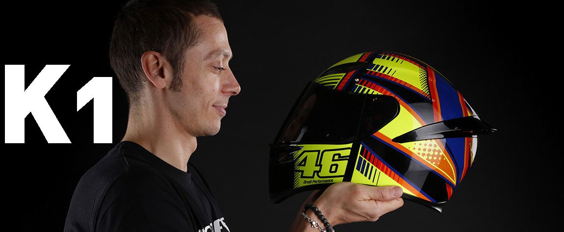 K-1 Integralhelme von AGV K-1 Integralhelme von AGV