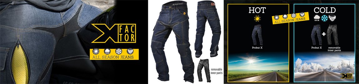Probut X-Factor Motorradjeans von Trilobite Probut X-Factor Motorradjeans von Trilobite