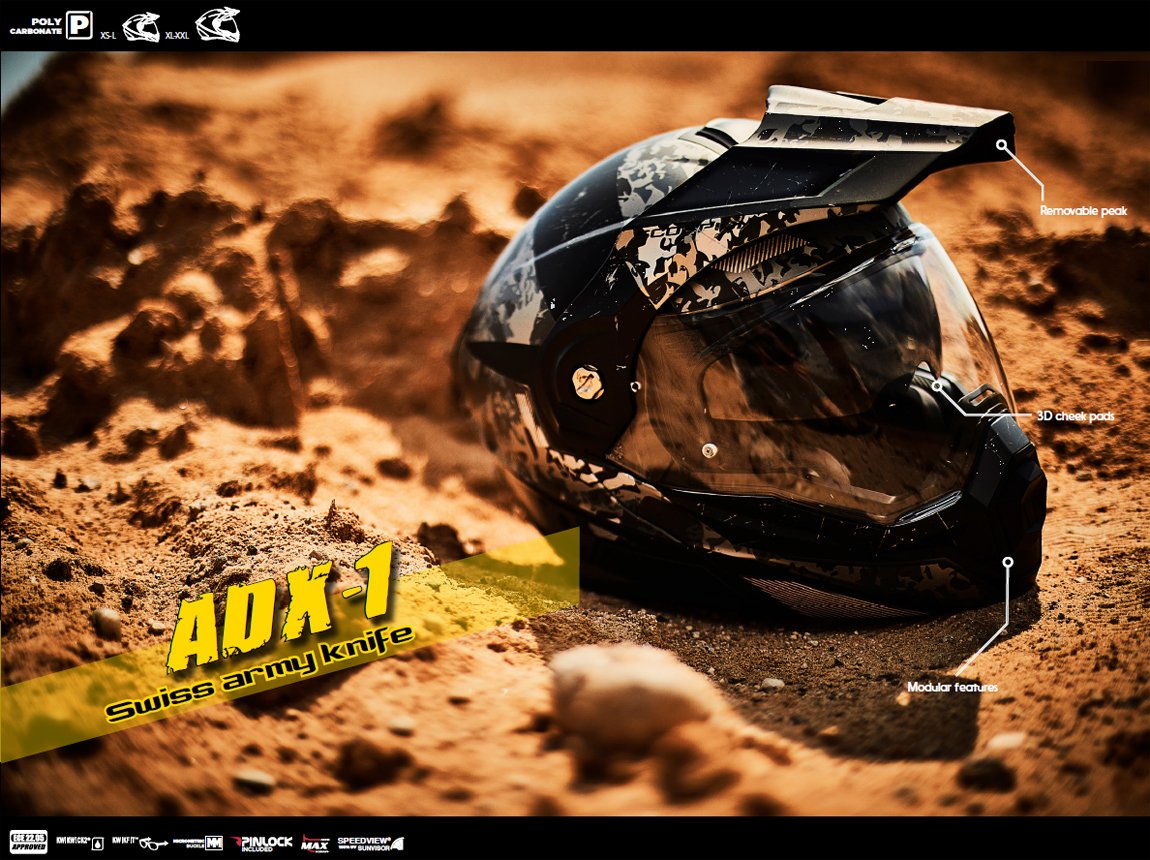 Scorpion ADX-1 Klapphelme Scorpion ADX-1 Klapphelme