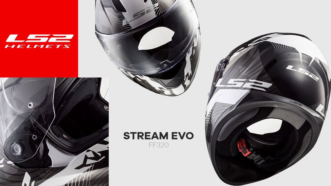 LS2 FF320 Stream Evo Integralhelme LS2 FF320 Stream Evo Integralhelme