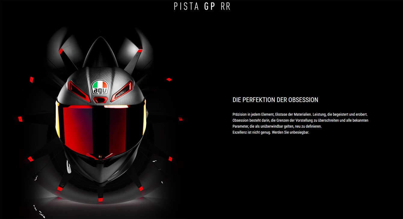 Pista GP RR Integral-Sporthelme von AGV Pista GP RR Integral-Sporthelme von AGV