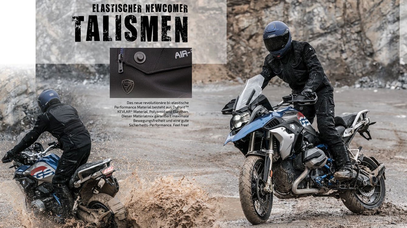 Talismen Kollektion Motorradjacken und -hosen Talismen Kollektion Motorradjacken und -hosen