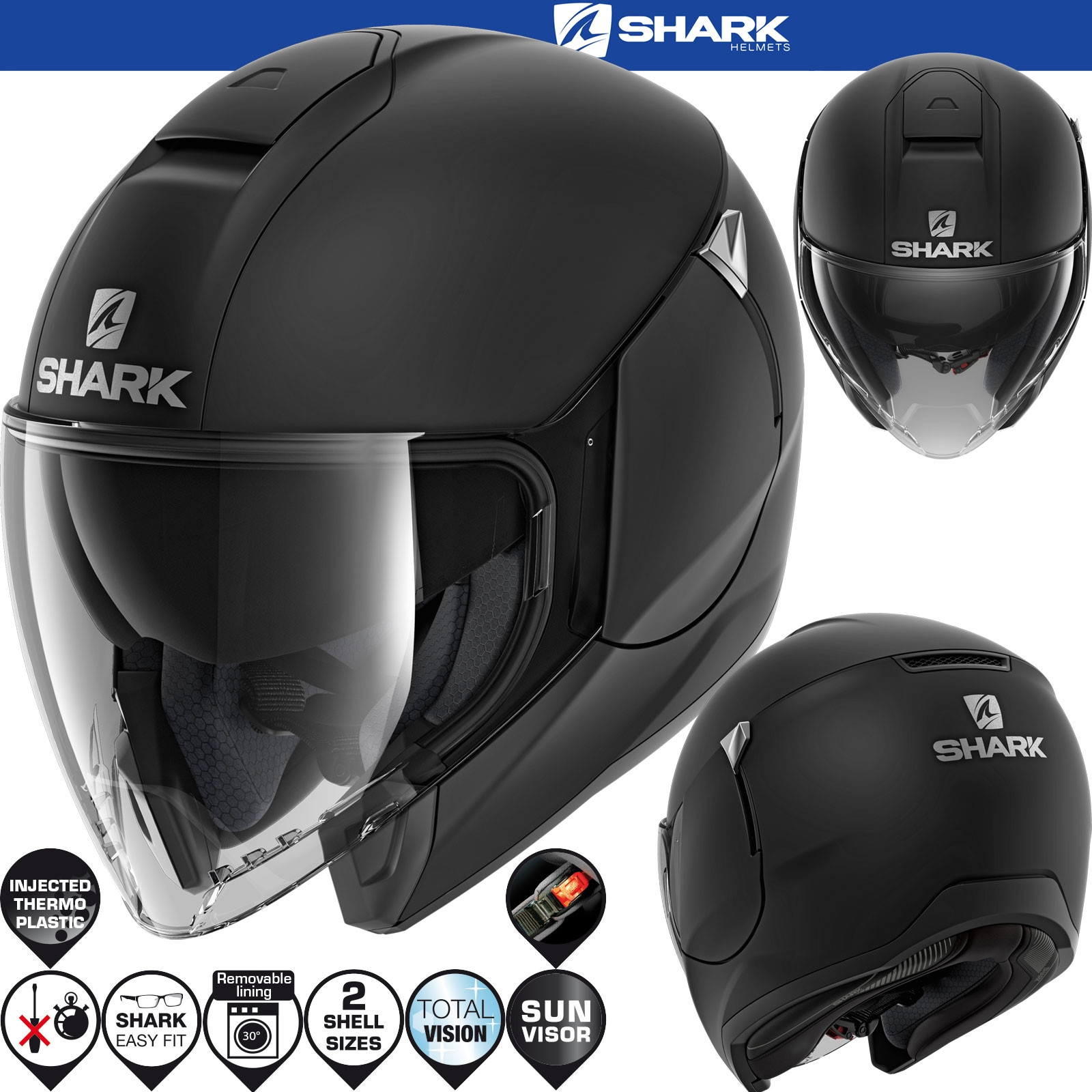 Shark CITYCRUISER Jethelm online kaufen | Bikeroutfit.de