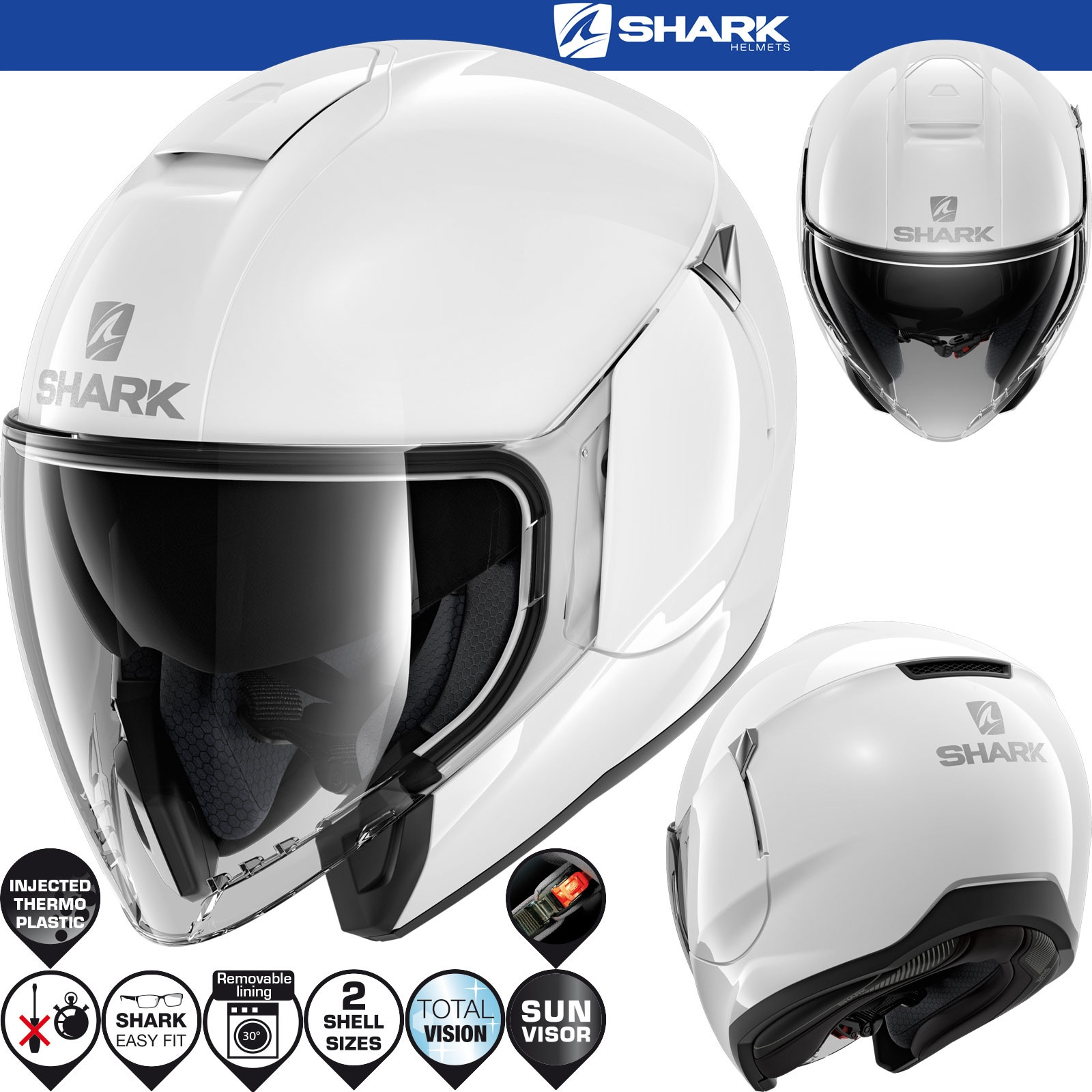 Shark CITYCRUISER Jethelm online kaufen | Bikeroutfit.de