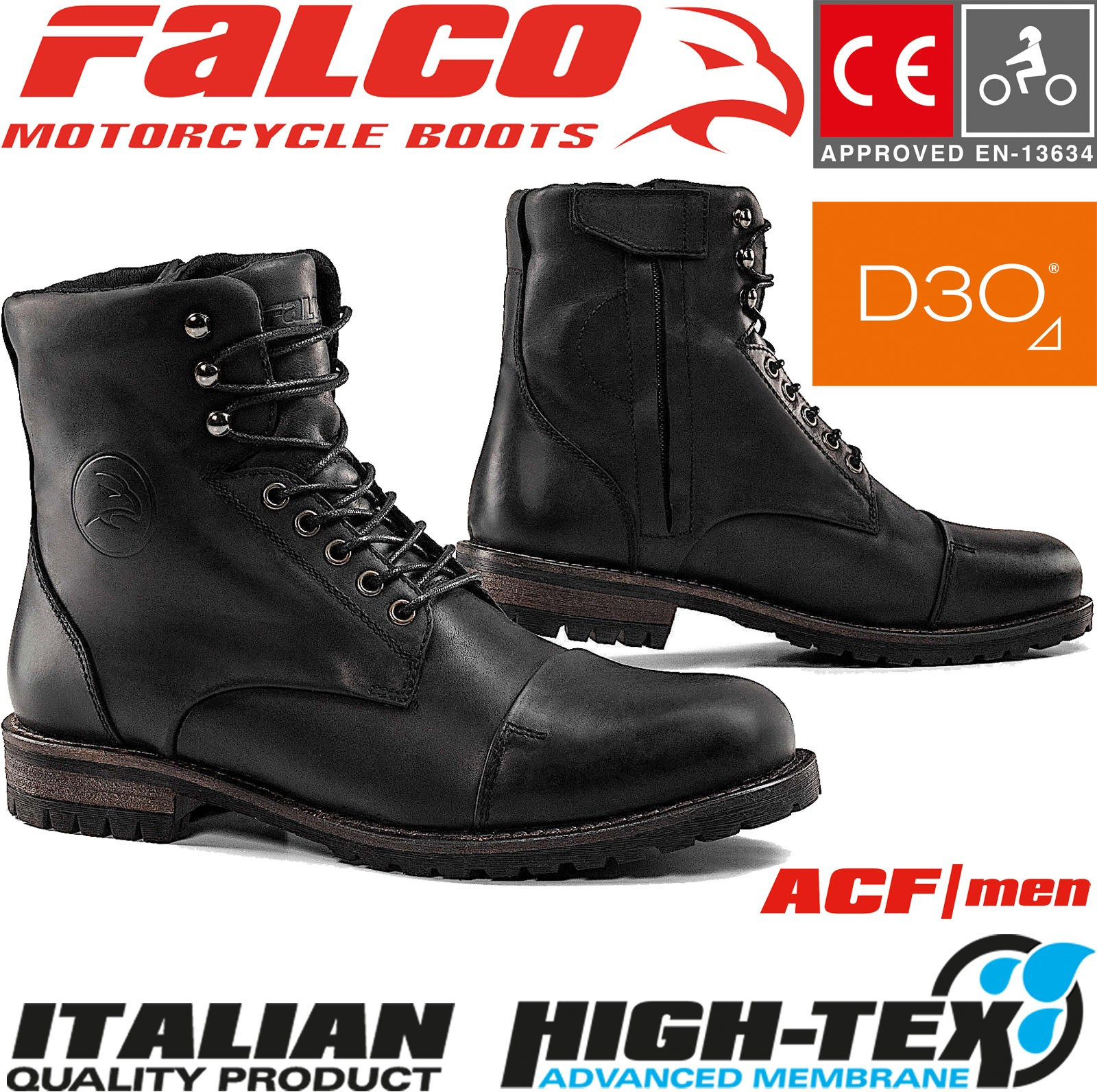 Falco GORDON 2 Motorradstiefel kaufen Bikeroutfit.de