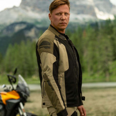 Modeka Khao Air II 2 Motorradjacke CE wasserdicht Mesh mit Protektoren