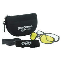 Global Vision Motorradbrille QUICK CHANGE KIT mit mehreren Gläsern