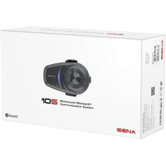 Sena Headset 10S Motorrad Kommunikation mit Bluetooth 4.1 HD-Audio 4-Wege-Intercom bis 1,6km