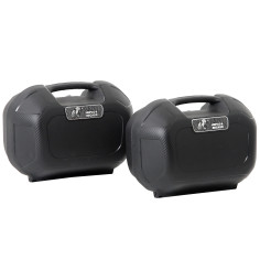 Hepco & Becker Seitenkoffer ORBIT SET 2x22 Liter für C-Bow Halter Motorrad Sidecase wasserdicht 2er-Set