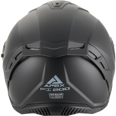 Apex FI200 Integralhelm ECE 22.06 mit Sonnenblende und Quick-Release System