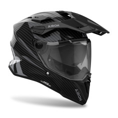Airoh Commander 2 Adventure-Integralhelm Carbon ECE 22.06 mit Pinlock und Sonnenblende