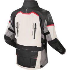 LS2 APOLLO MAN Motorradjacke wasserdicht CE AAA 3-Lagen-Laminat Thermofutter mit Protektoren und Nierengurt