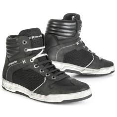 Stylmartin Motorradschuhe ATOM Mesh Leder Sneaker mit Knöchelprotektoren