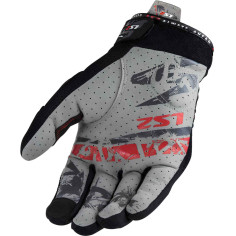 LS2 Chaki Man Motorradhandschuhe CE Leder mit Protektoren
