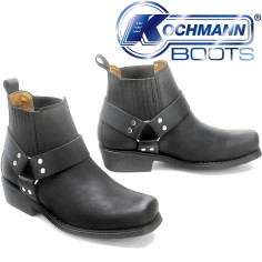 Kochmann Motorrad Chopperstiefel CITY BIKER Leder Western-Kurzstiefel