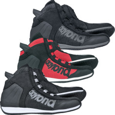 Daytona Motorradschuhe AC4 WD Leder-Textil Mix mit beidseitigem Knöchelschutz