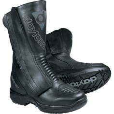 Daytona Gore-Tex Motorradstiefel M-STAR GTX Leder mit 6 cm Fersenerhöhung und Knöchelschutz