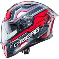 Caberg Integralhelm DRIFT EVO Sporthelm mit Doppel-D Verschluss Sonnenblende und Max Vision Pinlock