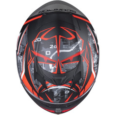 Scorpion Integralhelm EXO-520 AIR Hyper-Sporthelm mit AirFit System Sonnenblende und Max Vision Pinlock