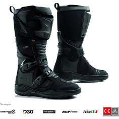 Falco Avantour 3 Motorradstiefel CE Sympatex Eso-Motion 2 D3O Protektoren wasserdicht Premium-Leder
