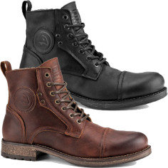 Falco Motorradstiefel KASPAR Lederschuhe mit CE und Air-Tech Futter