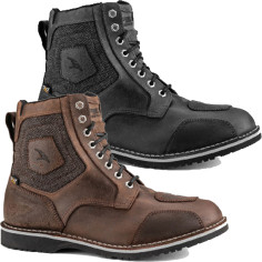 Falco Motorradstiefel RANGER wasserdicht mit D3O Protektoren und CE-Zertifizierung inkl. extra Schnürsenkel