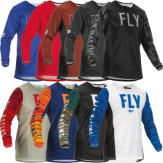 Fly Racing Motorrad-Jersey KINETIC leicht und komfortabel