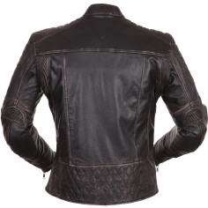 Modeka Lederjacke KALEO Retrojacke Slim-Fit mit Protektoren