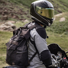 Knox Motorrad-Rucksack TREKKER wasserdicht mit Rollverschluss