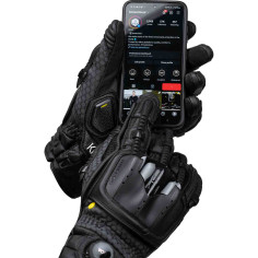 Knox Handroid POD MK5 Motorradhandschuhe mit kurzer Stulpe CE BOA-Verschluss Protektoren