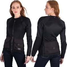 Knox Protektorenshirt URBANE PRO UTILITY LADY für Damen mit Protektoren und vielen Taschen