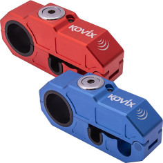 Kovix Alarm-Bremshebelschloss KHL GRIP LOCK 120dB Motorrad Diebstahlschutz Alarmanlage