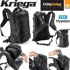 Kriega Rucksack TRAIL 18 Cordura Air-Mesh wasserdicht reflektierend mit Hüftgurt