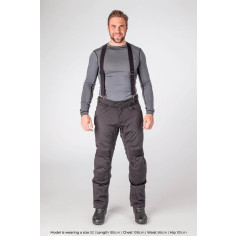 Halvarssons LAGGAN Motorradhose ultraleicht CE wasserdicht mit Hi-Art Verstärkungen und Hosenträgern