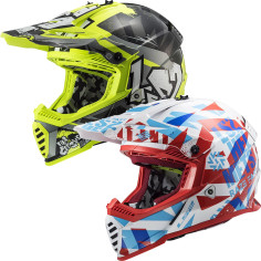 LS2 Kinder-Crosshelm MX437J FAST EVO MINI Motorradhelm für Kids