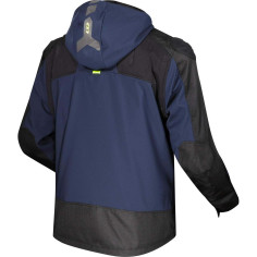 LS2 Zirconium Man Motorradjacke CE A Stretch Softshell wasserdicht Neopren-Kragen Protektoren