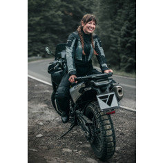 Modeka HYDRON LADY Motorradhose CE AA wasserdicht B-Protect Protektoren Tactel Aramid