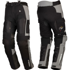 Modeka 3in1 Motorradhose AFT AIR mit extrem guter Belüftung Sympatex-Membrane und SAS-TEC Protektoren inkl. Thermofutter