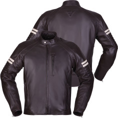 Modeka Lederjacke AUGUST 75 Motorrad CE AA Jubiläum mit Protektoren und AirFlow Belüftung