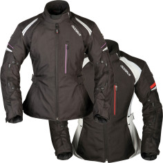 Modeka 2in1 Motorradjacke VIOLETTA LADY für Damen wasserdicht Humax-Membrane CE mit YF-Protektoren