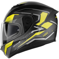 Nolan Integralhelm N60-6 PERCEPTOR mit Ultra-Wide-Visier VPS Sonnenblende und Pinlock ECE 22.06