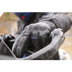 Modeka Motorradhandschuhe TALISMEN Vollleder Sympatex SuperFabric CE Stretch Touch Tip