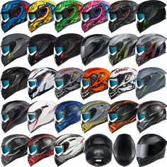 Nexx Sport-Integralhelm SX.100R mit Panorama Sichtfeld und Sonnenblende