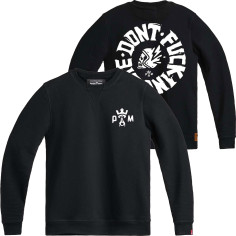 Pando Moto Motorrad Sweater JOHN DON'T DIE Pullover Unisex Regular Fit