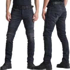 Pando Moto Motorradjeans KARL DEVIL 9 Slim Fit CE AA Cordura Coolmax mit SAS-TEC Protektoren