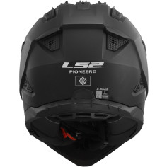 LS2 MX702 Pioneer II Adventure-Endurohelm ECE 22.06 mit Sonnenblende und Notentriegelung
